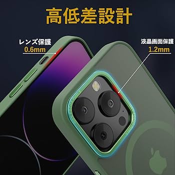 iPhone14ProMaxアイフォン黄変防止米軍MIL規格ワイヤレス充電 Amazon.co.jp: CASEKOO iPhone 14 Pro Max ケース 耐衝撃 クリア